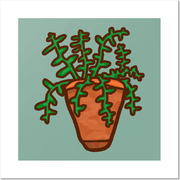 Ric Rac Cactus Wall Art by Dialon25